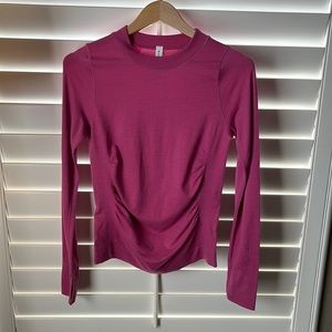 Athleta Purple Long Sleeve Top